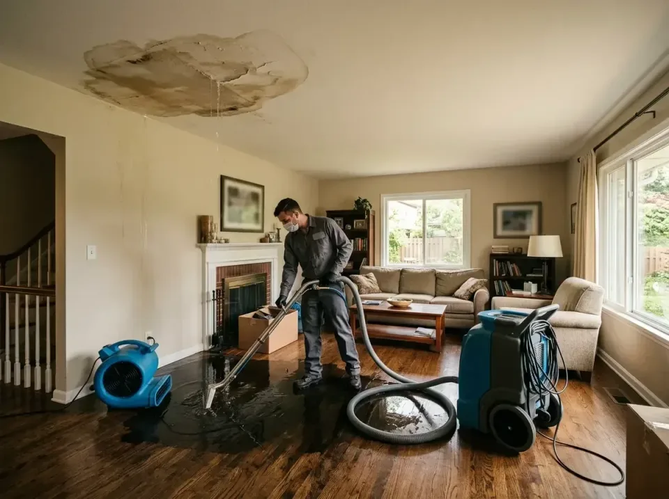 attic-pipe-burst-ceiling-drip-008 — frequently asked questions, Water Damage Restoration & Carpet Care in Cut Off, LA